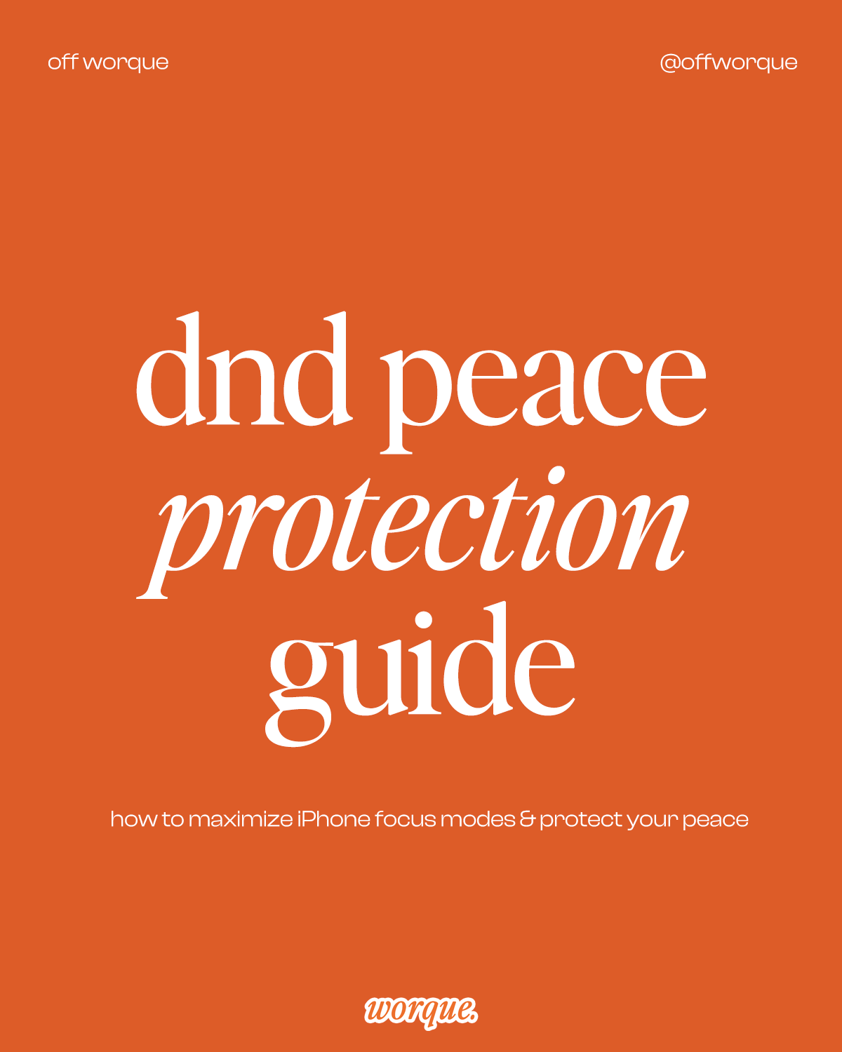 DND Peace Protection Guide