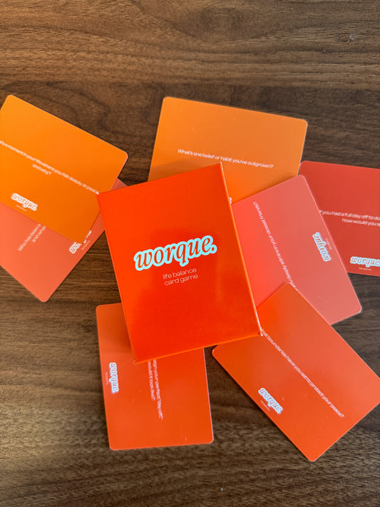Worque/Life Balance Card Game